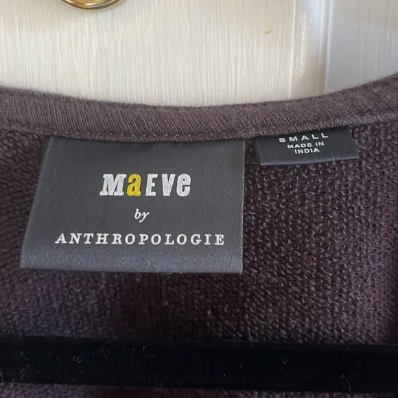 Maeve Cropped Sweatshirt, Small - Picture 3 of 6